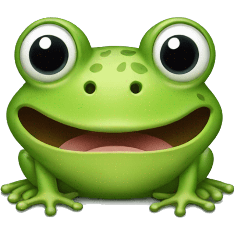 frog with tongue out emoji