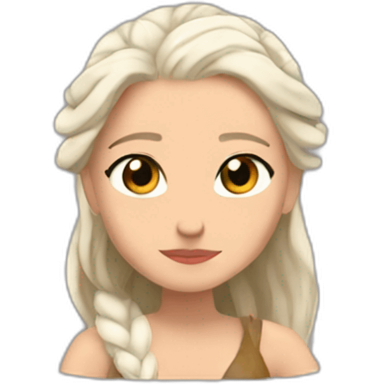 Daenerys Targaryen and the Three Dragons emoji