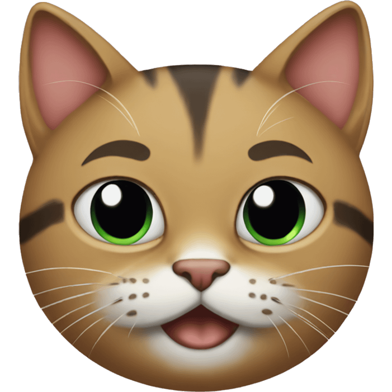 lol emoji whit cat emoji