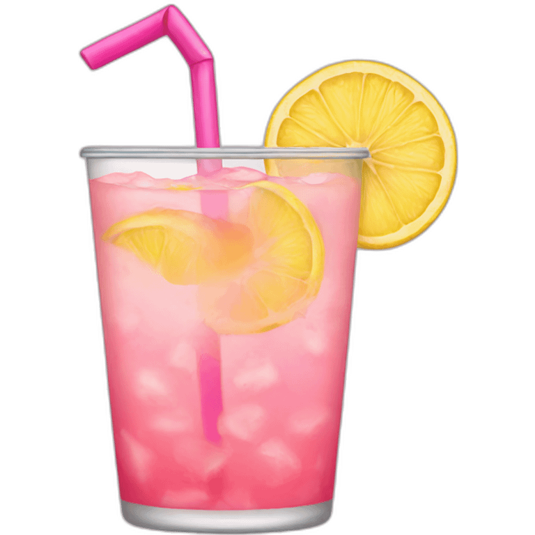 pink lemonade emoji