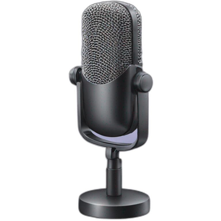 podcast microphone emoji