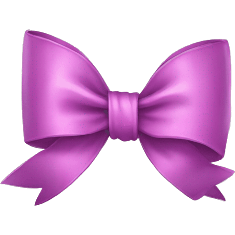 Cute bow emoji