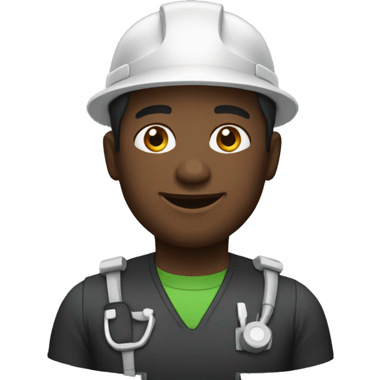 black technicien emoji