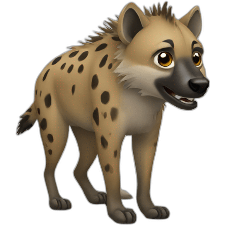 Hyena emoji