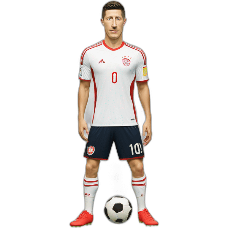 Lewandowski foot POLSKA reprezentacja emoji