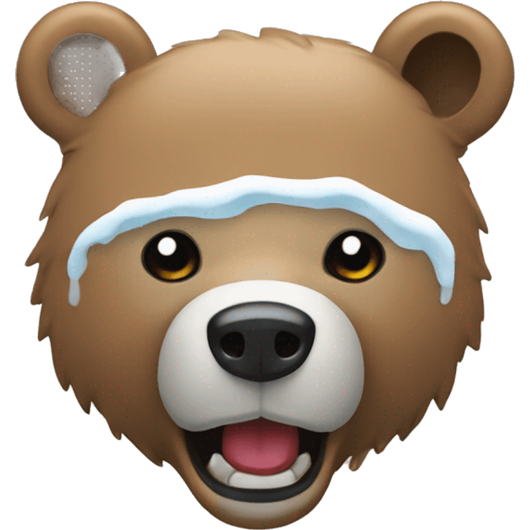 Cold bear terrasse emoji