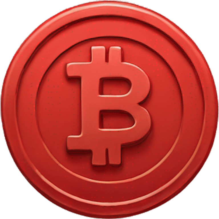 red coin  emoji