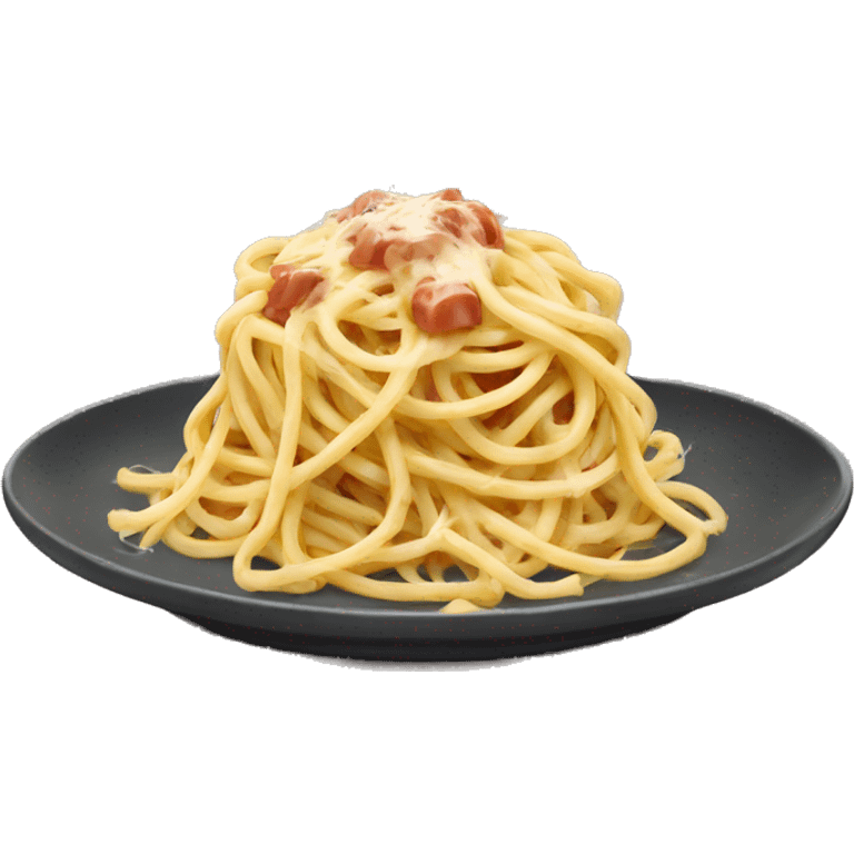 spaghetti carbonara emoji