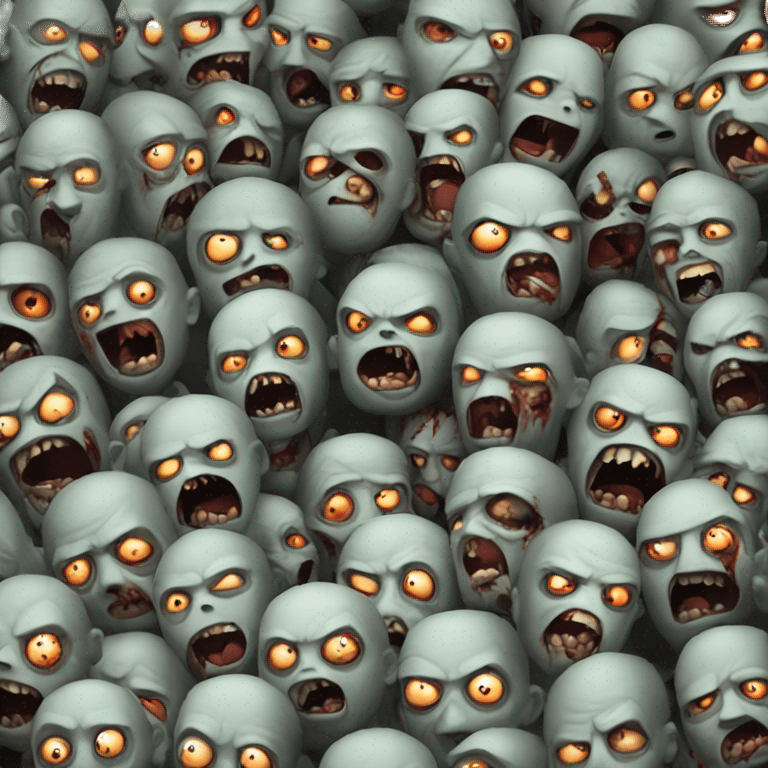 horde of zombies emoji