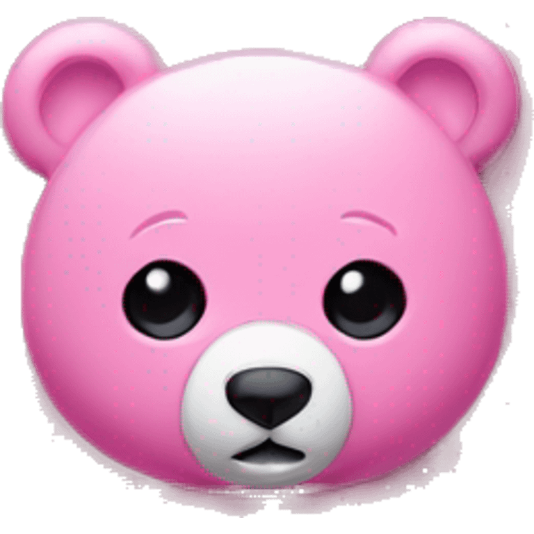 froom pink and windows curtain pin, bears emoji