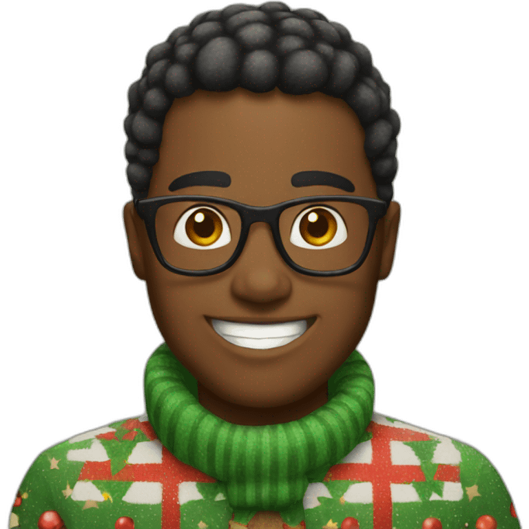 happy christmas emoji