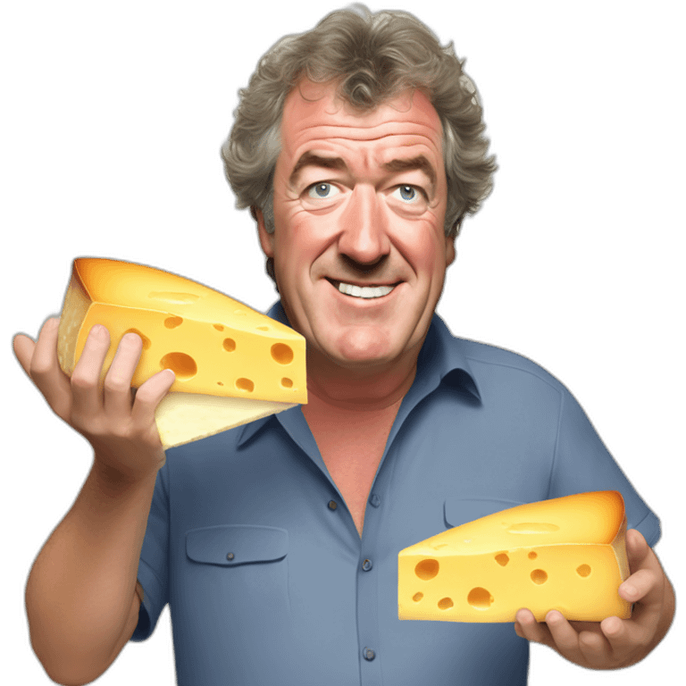 Jeremy clarkson stealing cheese from james may emoji