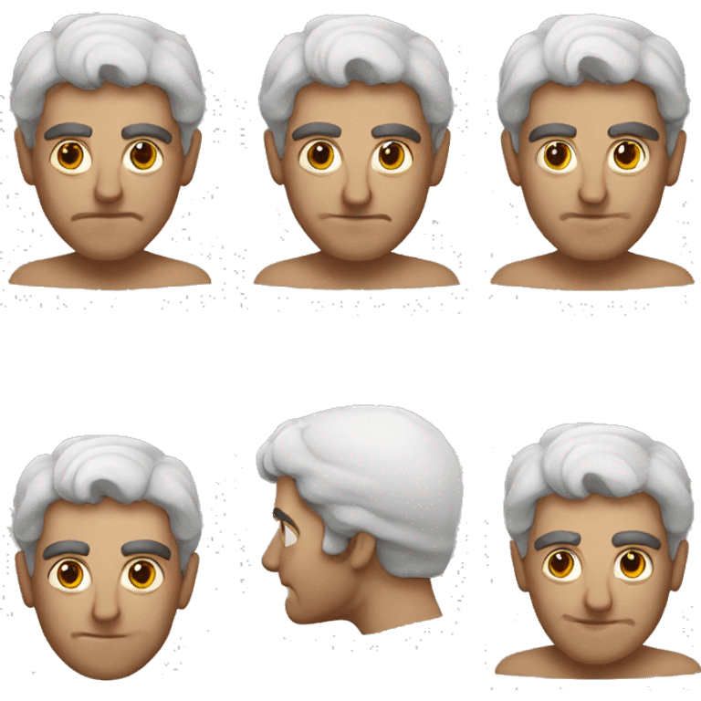 A Greek man emoji