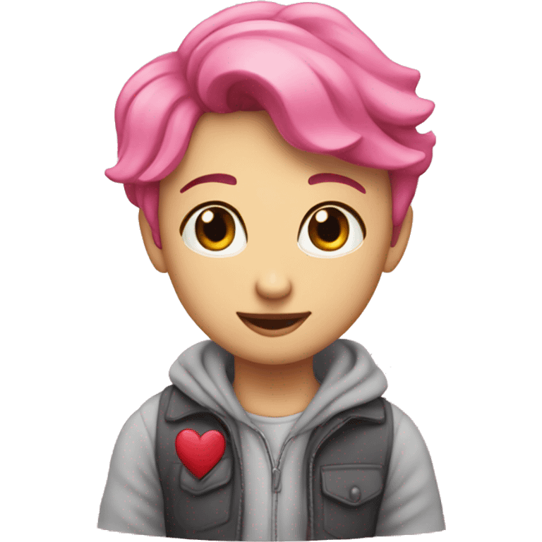 Cuore rosa emoji