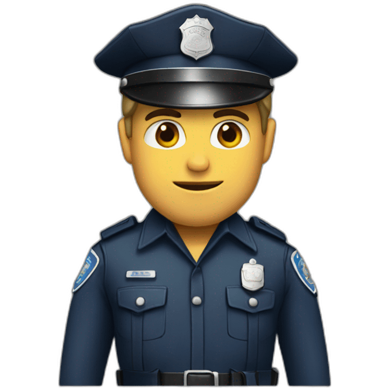 Policier emoji