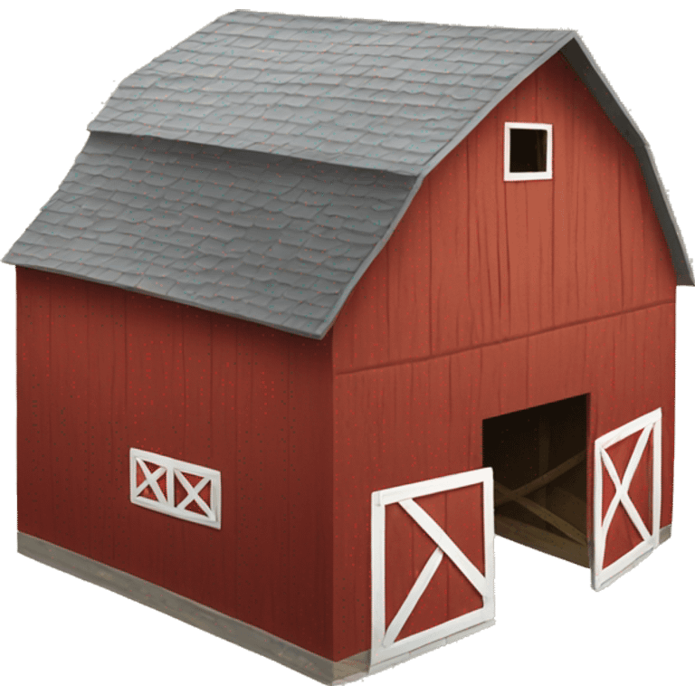 a barn emoji