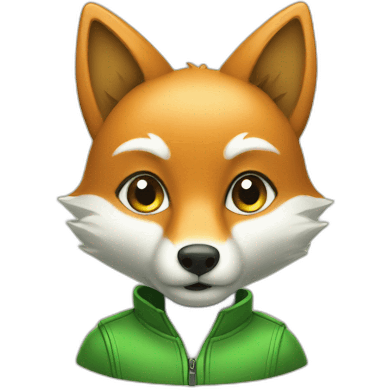 green fox emoji