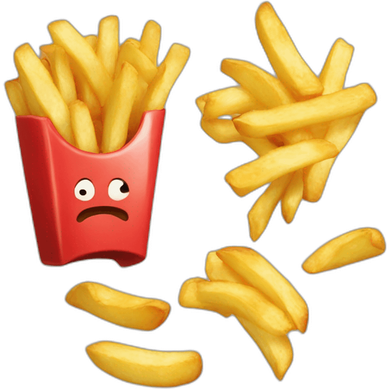 Frite + manettes emoji