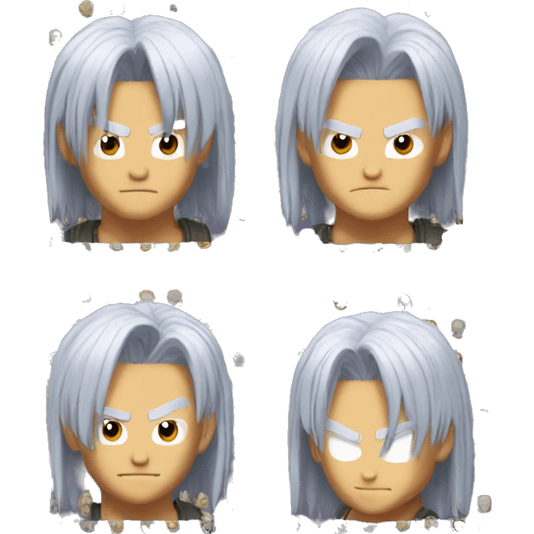 dbz trunks  emoji