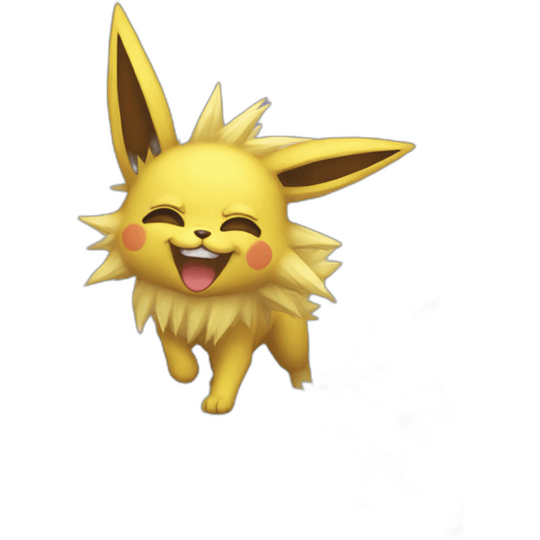 Jolteon Laugh emoji