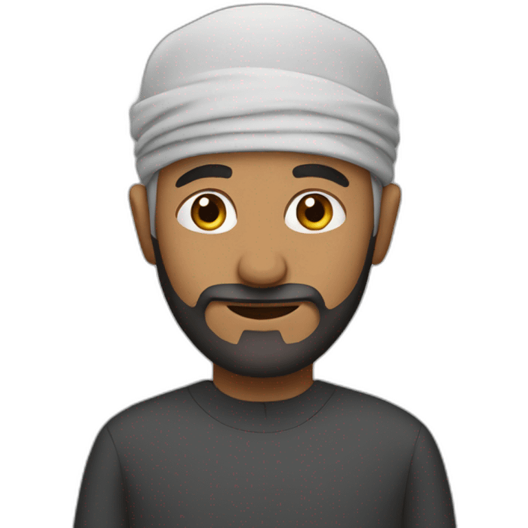 Muslim man emoji