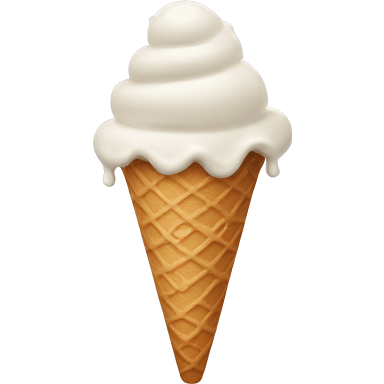 Tall ice cream emoji