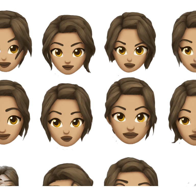 Lara croft emoji