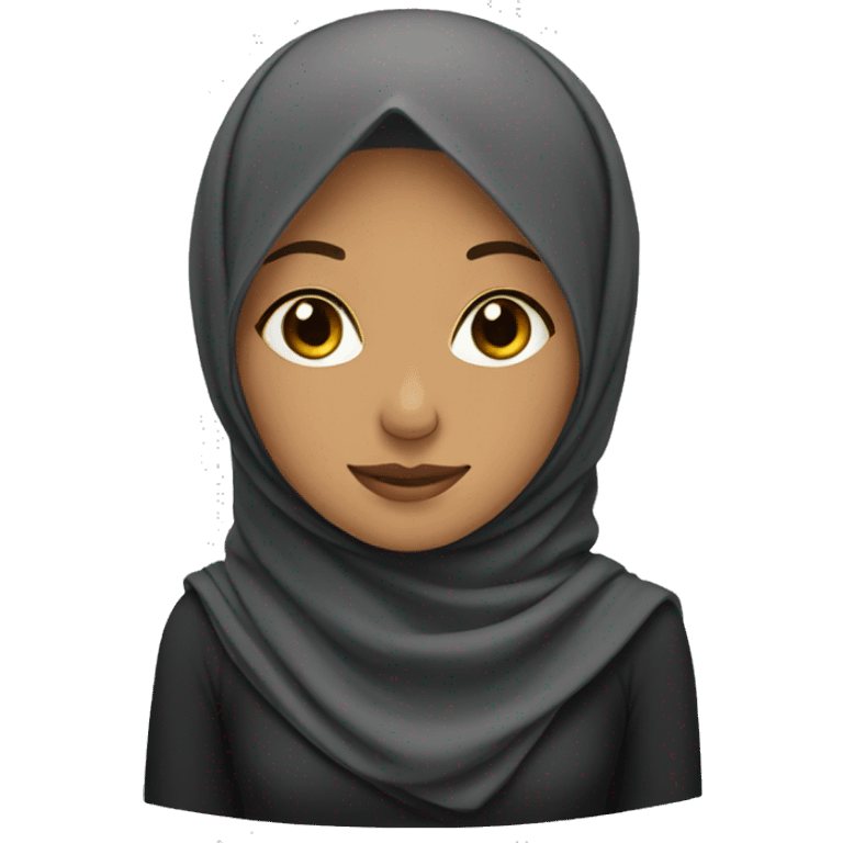 Girl wearing hijab emoji