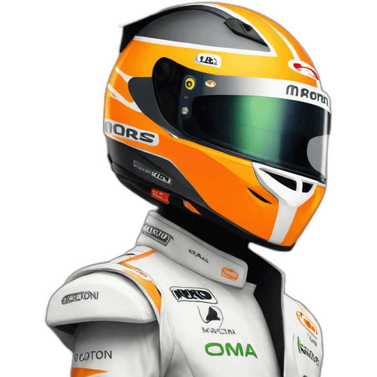 Lando norris mclaren helmet emoji