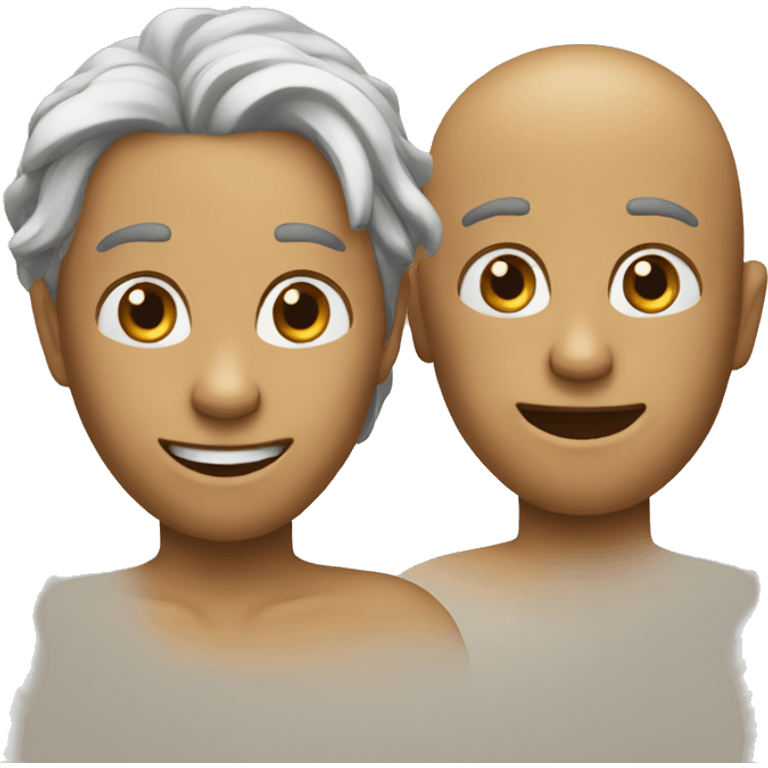 Emoji qui lève la main et baisse la tête  emoji