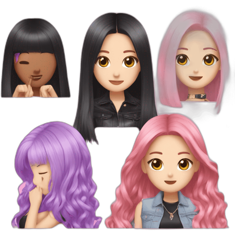 Title is blackpink in your area emoji