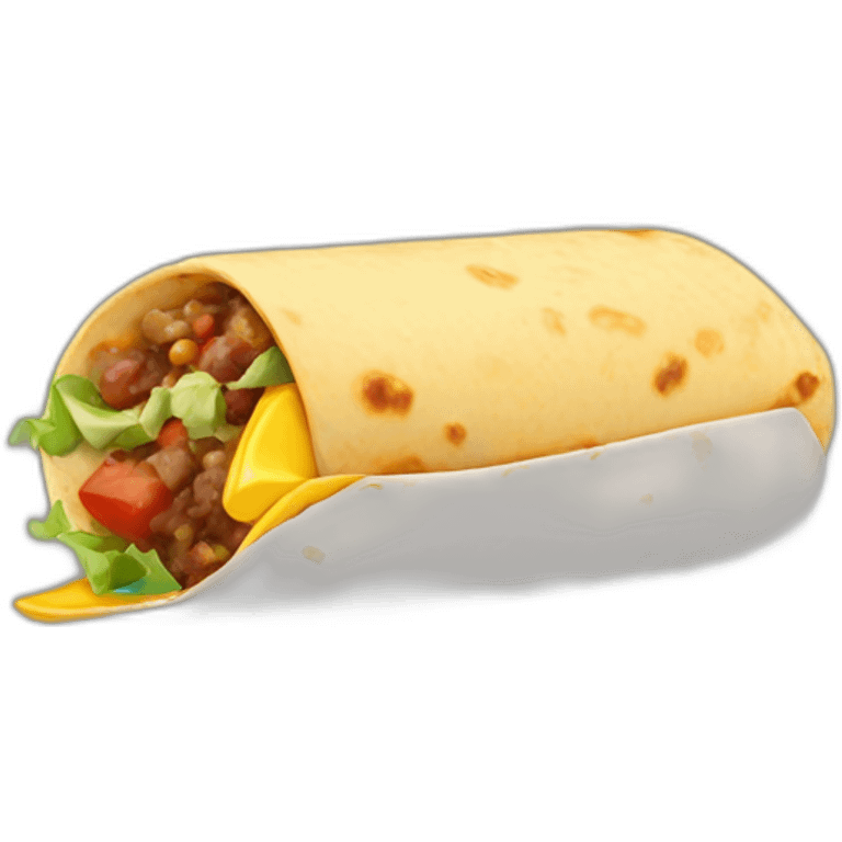 burrito drop emoji