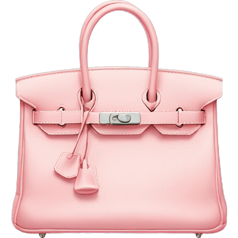 Light pink birkin Hermes bag emoji