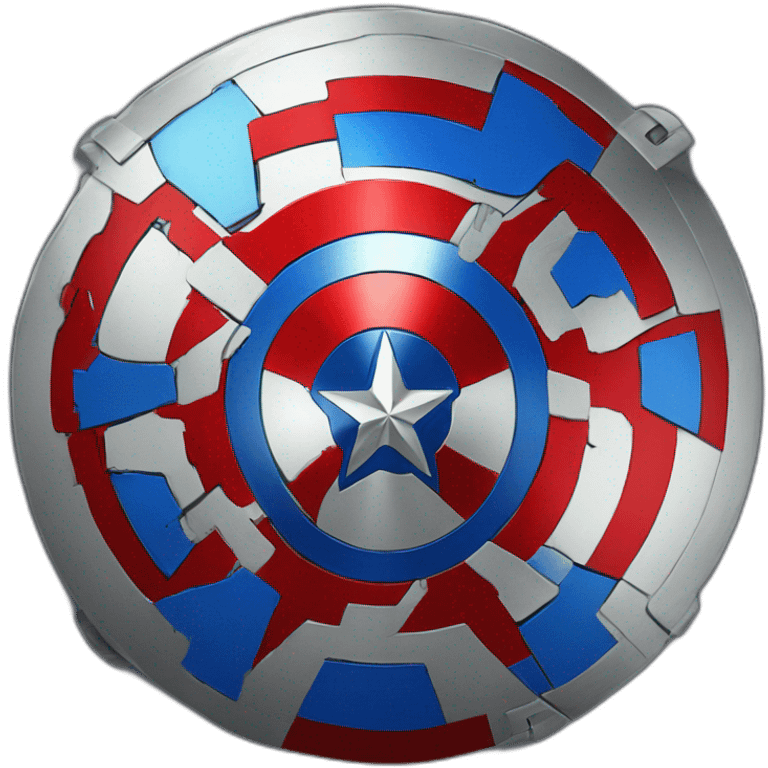 Captain America's shield emoji