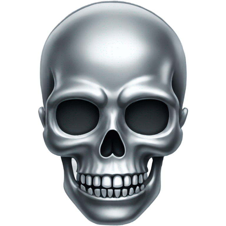 Chrome skull  emoji