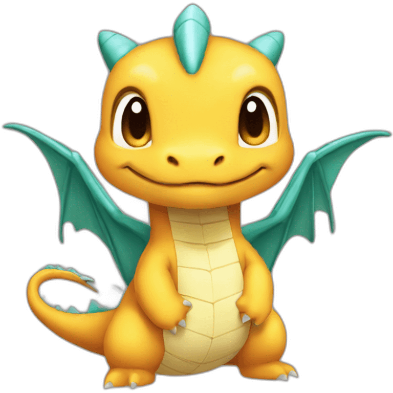 dragonite chibi emoji emoji