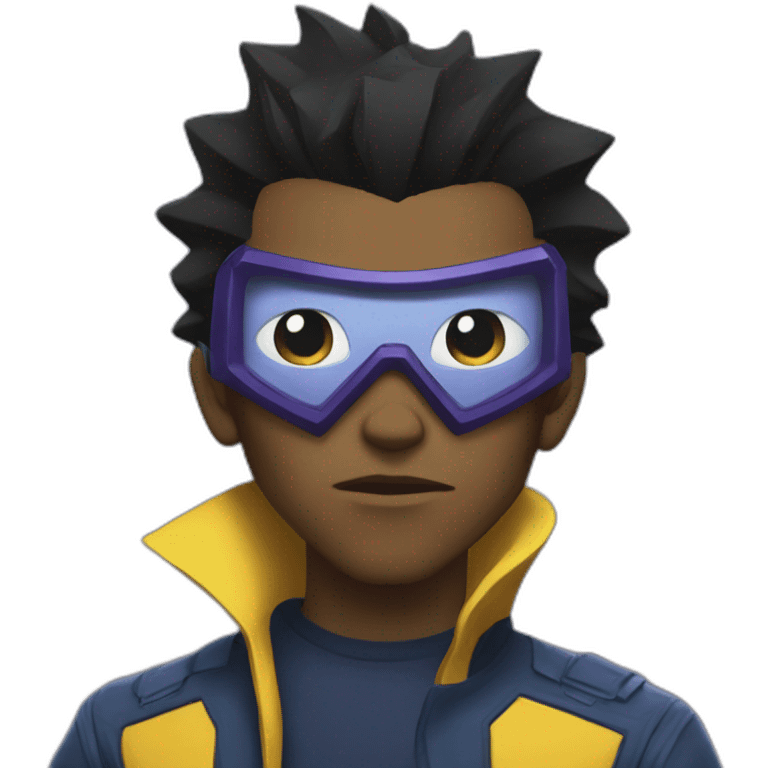 Static shock emoji