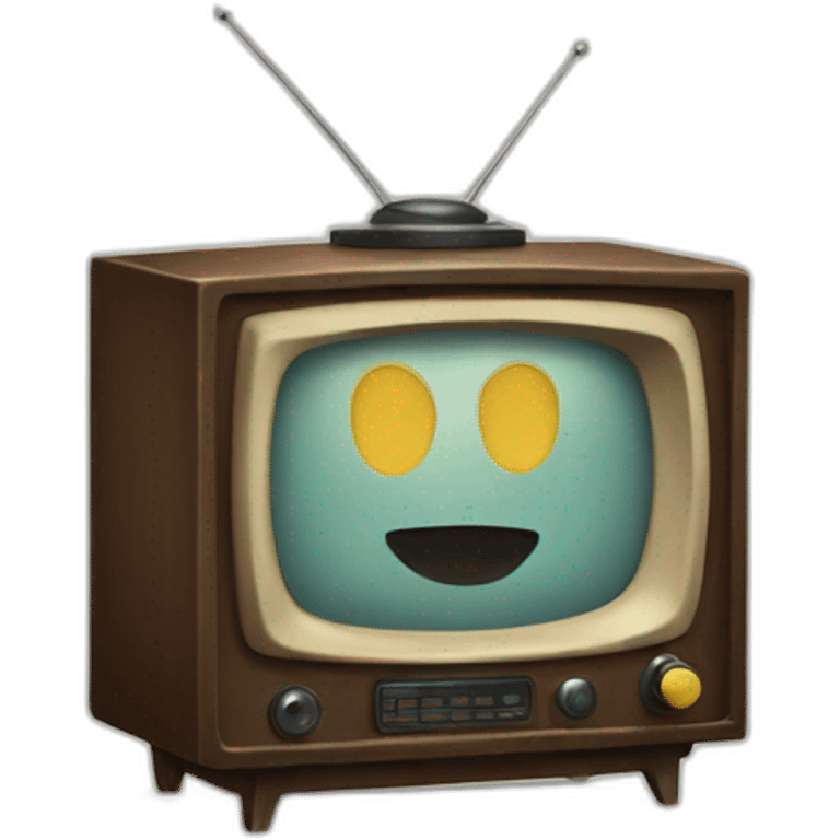 40s Television emoji