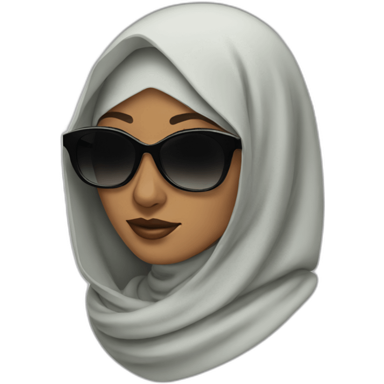 woman-wearing-hijab-and-black-sun-glasses emoji