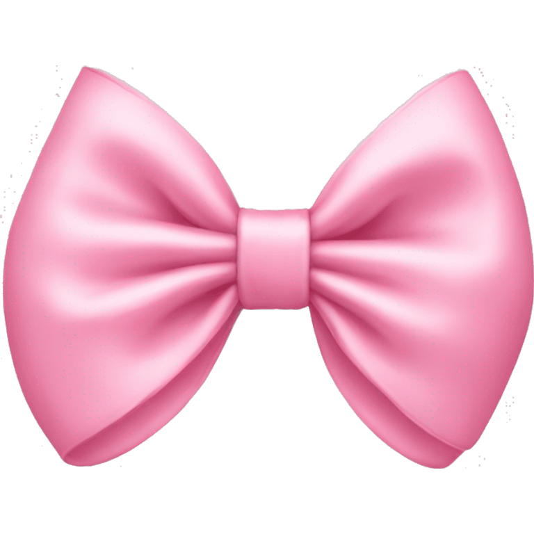 Baby pink bow emoji