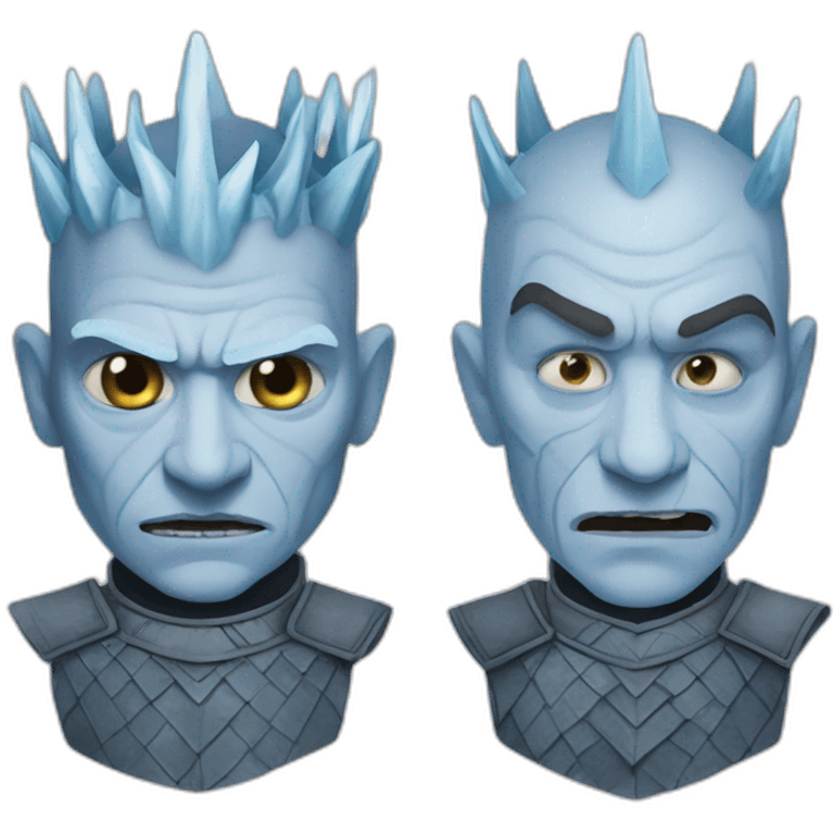 Game of Thrones  night king emoji