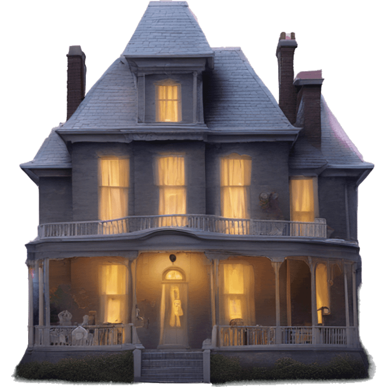 Barbie’s very old run-down dusty frightening dangerous ghost-ridden haunted dream mansion nightmare scenario full harvest moon  emoji