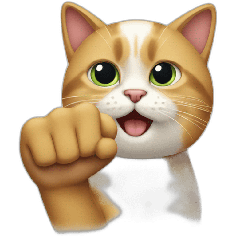 cat thumbs down emoji