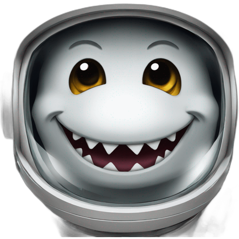 shark astronaut emoji