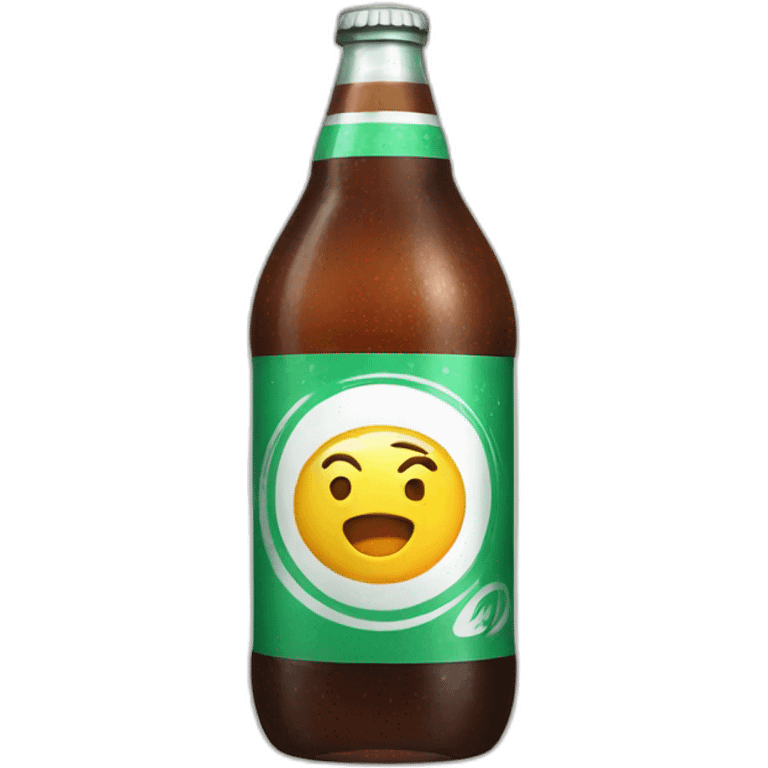 Botella de soda emoji