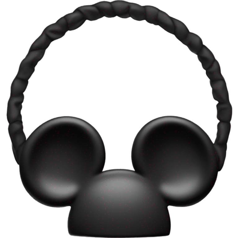 mickey ears headband emoji