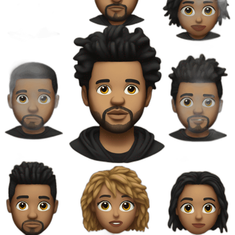 The weeknd qui fait dodo emoji