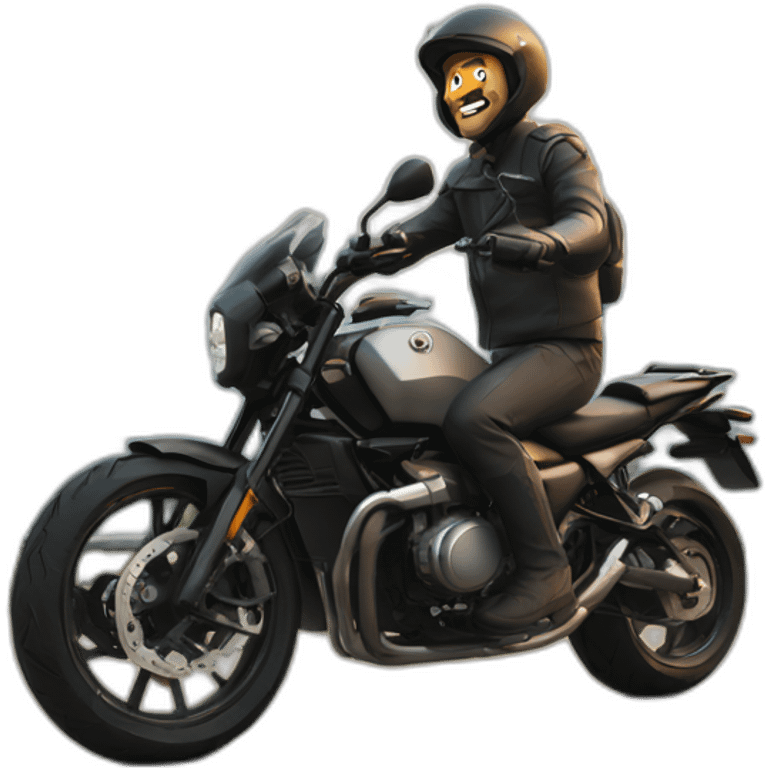 Brot auf motorrad emoji