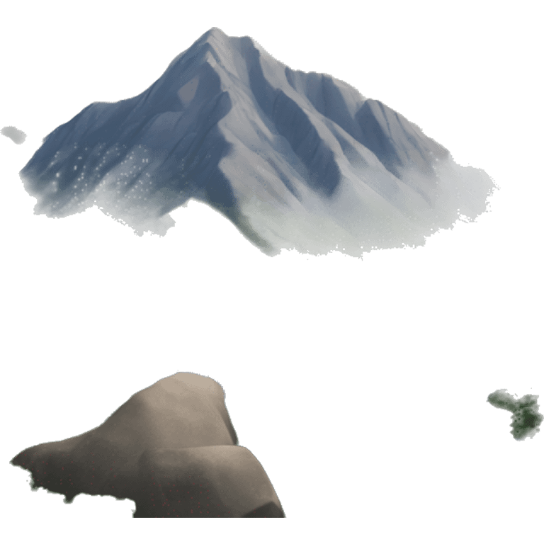 a picture of a mountain scenery emoji