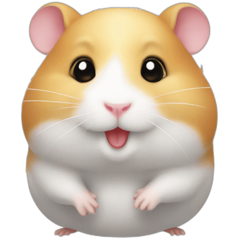 hamster-as-kpop-idol emoji